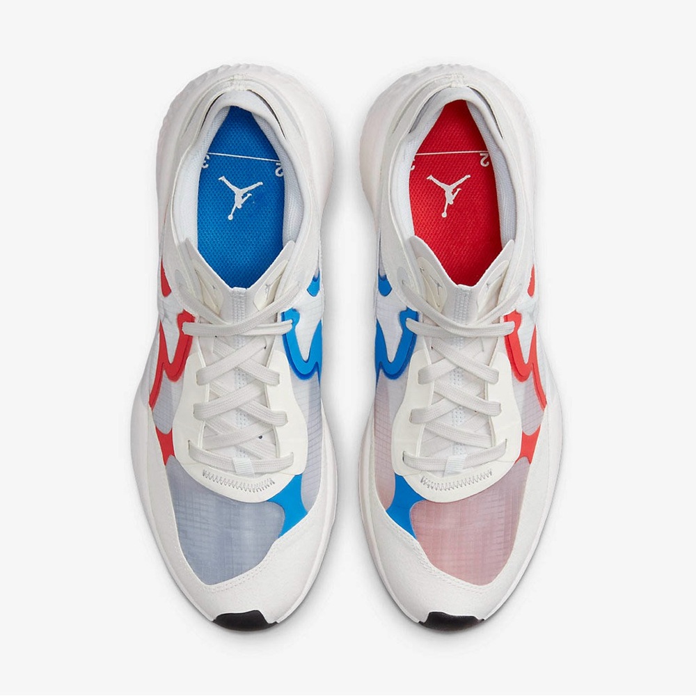 NEW -Jordan Delta 3 Low “Chile Red” Men’s 10.5.white/red/blue -No box Never Worn - Picture 5 of 7